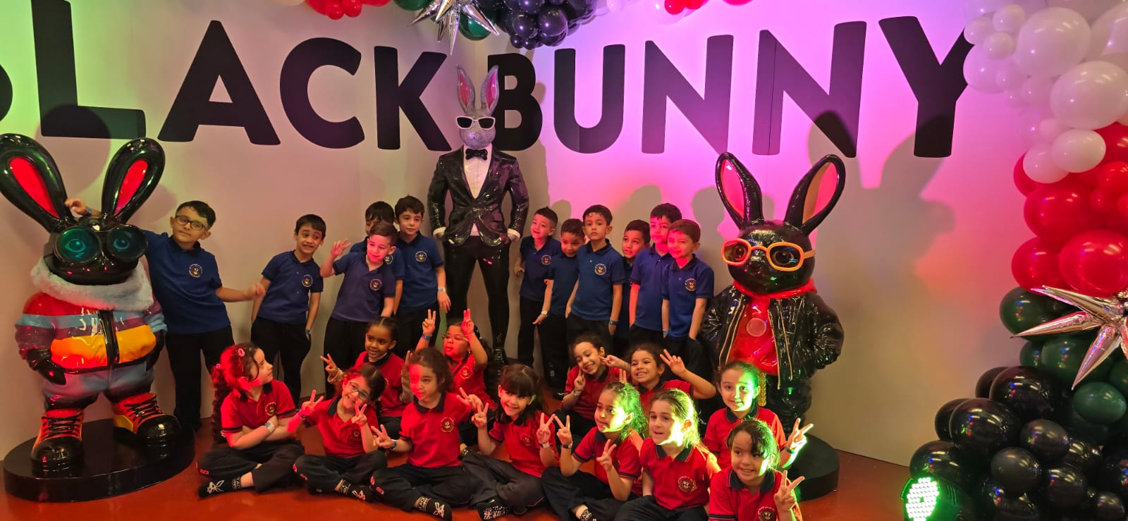 رحلة ترفيهية لطلبة الروضة الثانية إلى Black bunny في دبي
