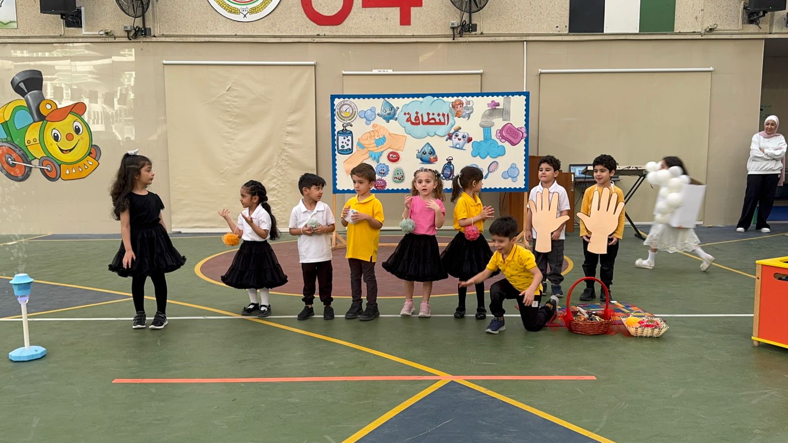 اذاعة مدرسية للروضة الأولى بعنوان النظافة