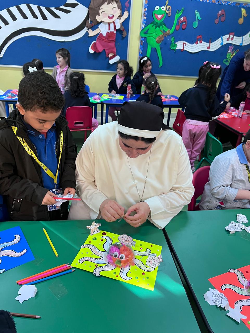 نوادي الروضة الخاص بطلاب الروضة الثانية