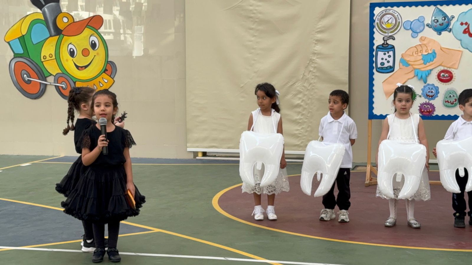 اذاعة مدرسية للروضة الأولى بعنوان النظافة