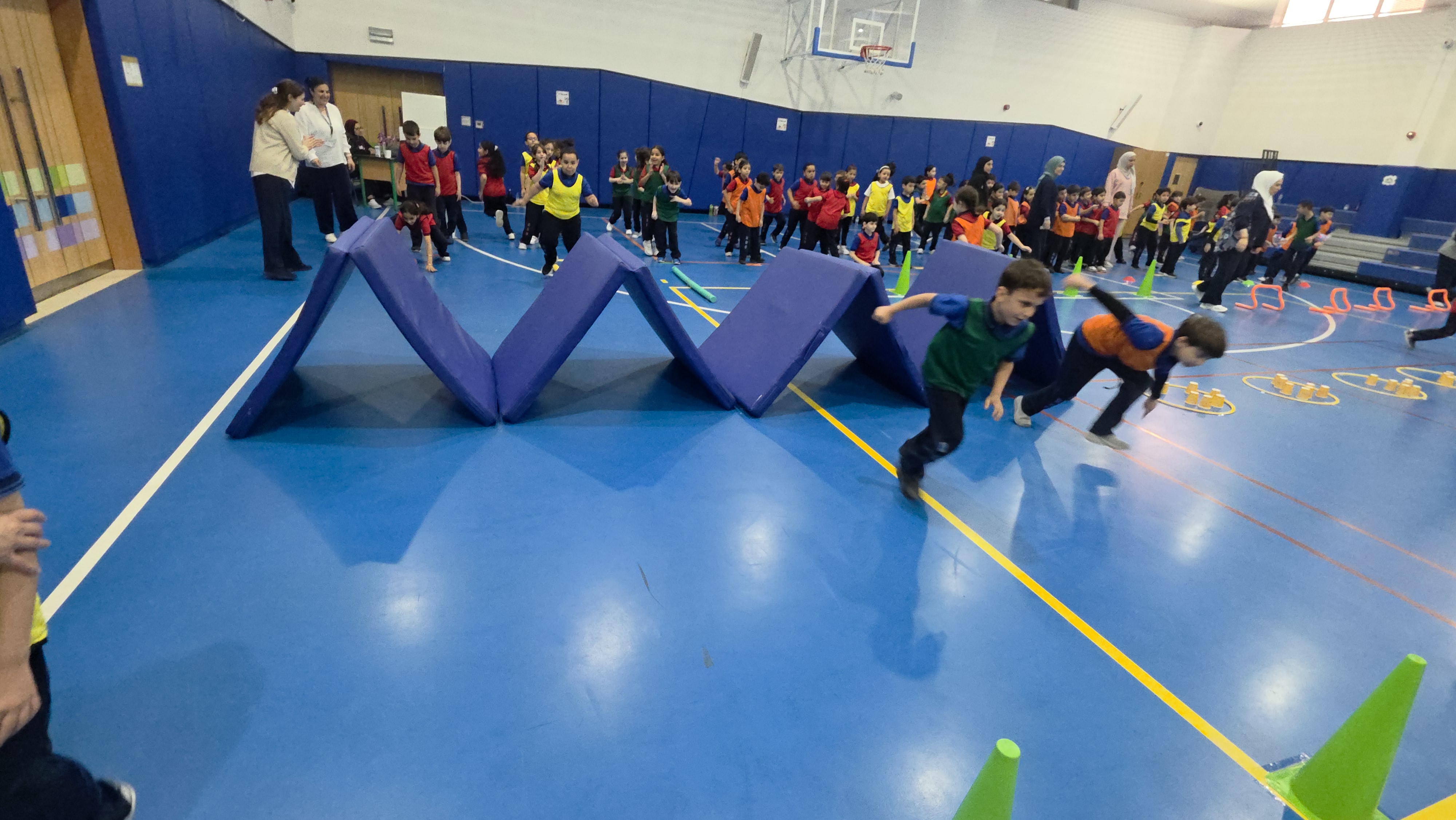 اليوم الرياضي للصف الأول 