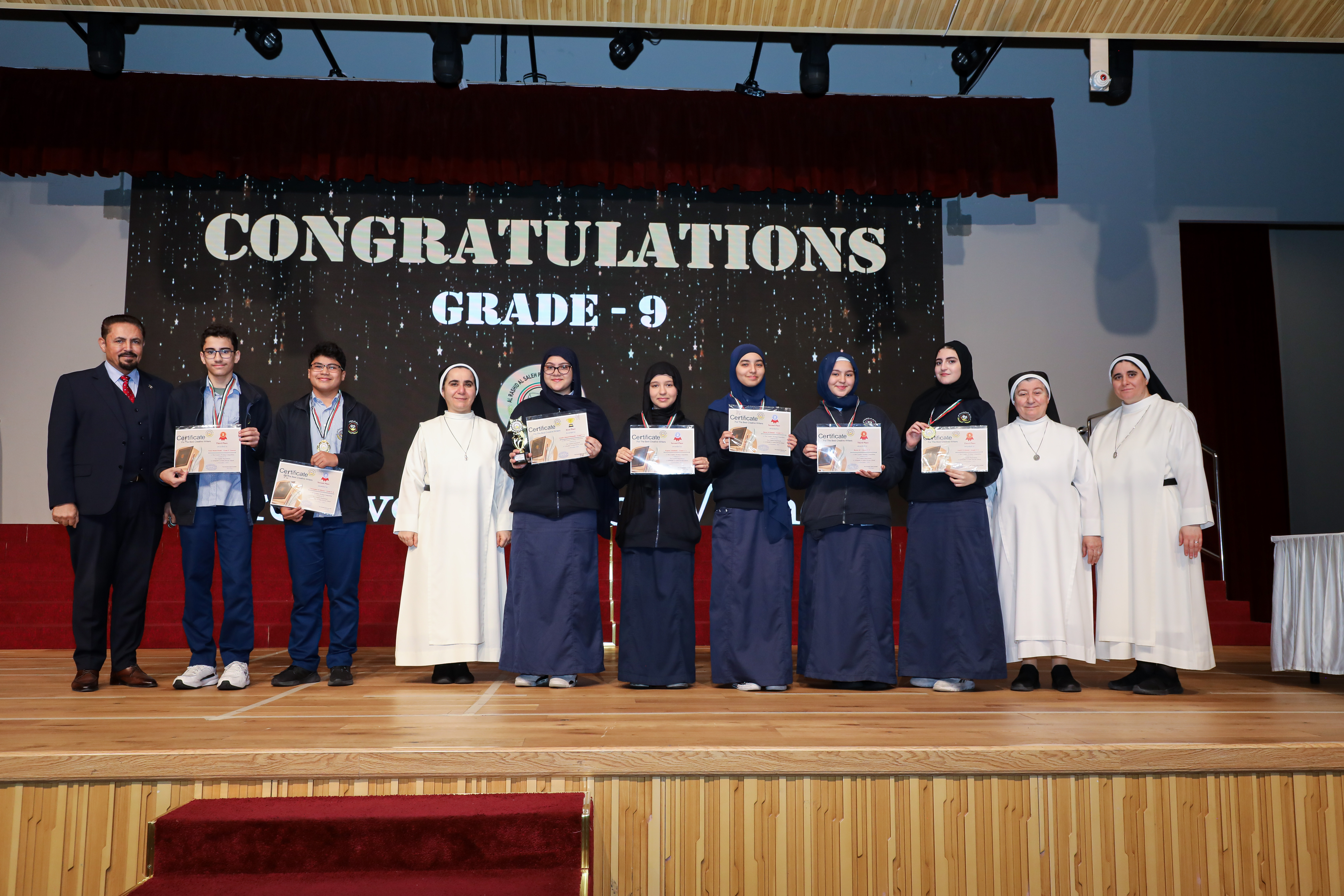 (12-Winners of the Creative Writing Competition - Grade(1