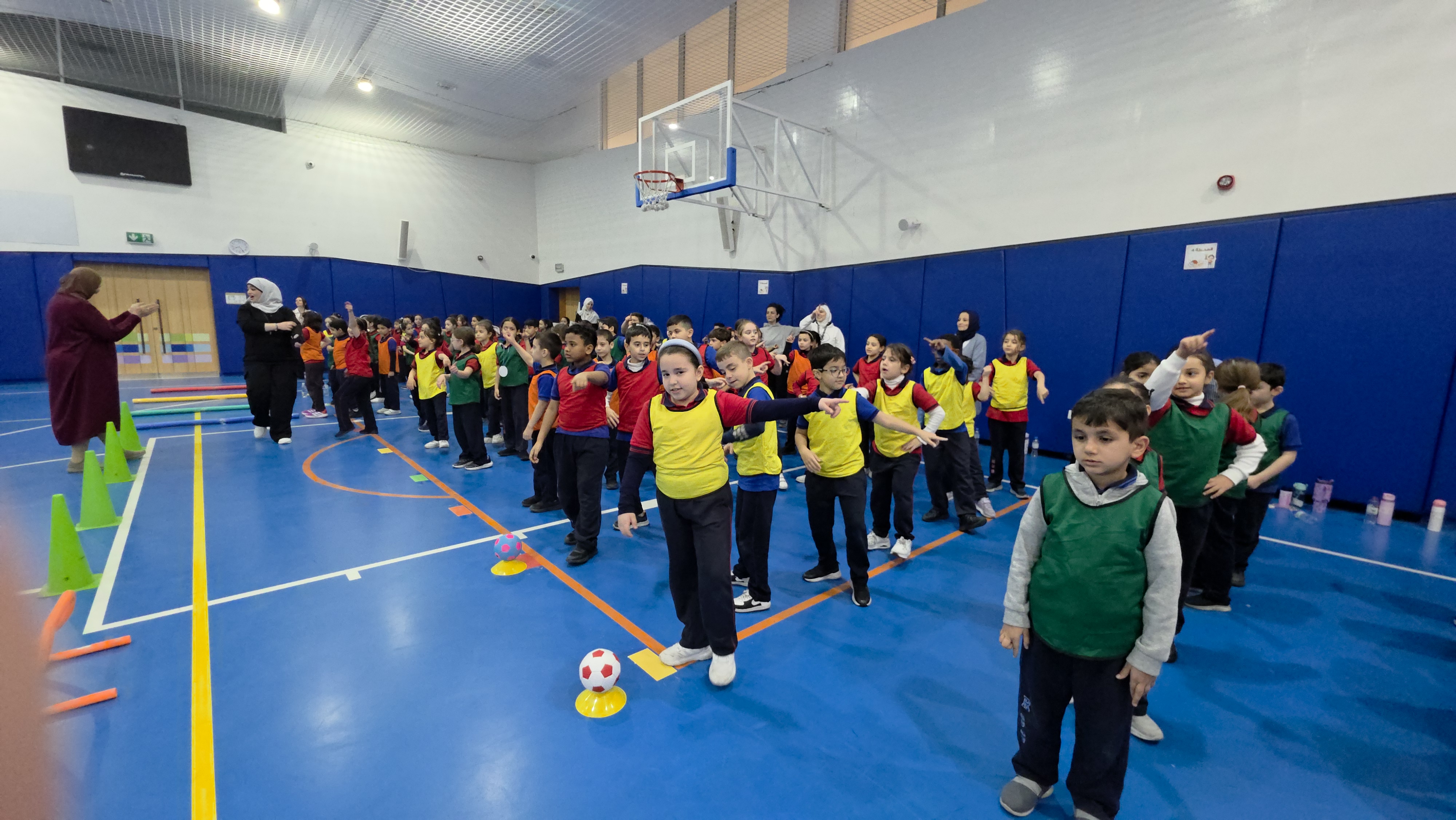 اليوم الرياضي للصف الثاني