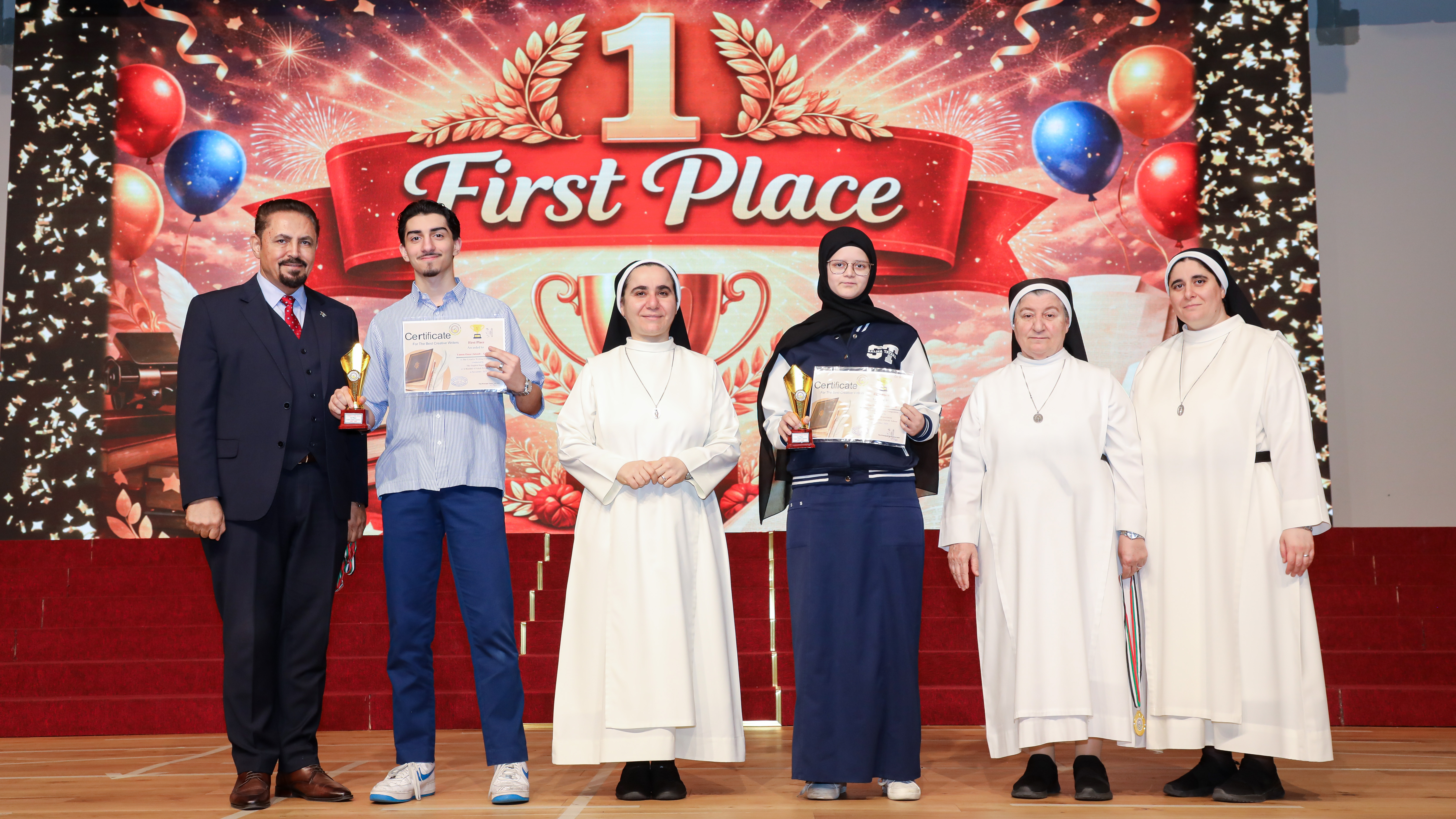 (12-Winners of the Creative Writing Competition - Grade(1