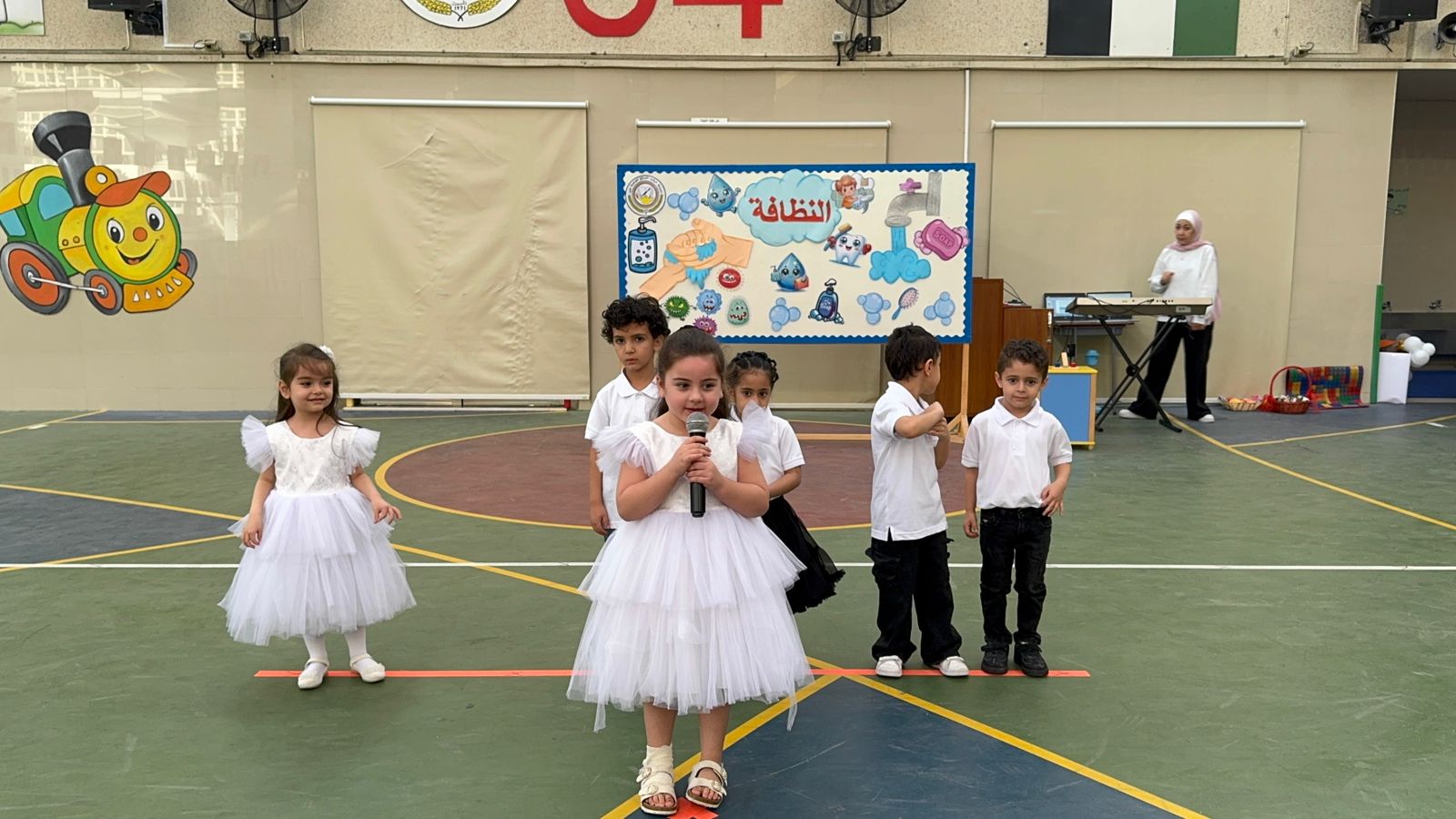 اذاعة مدرسية للروضة الأولى بعنوان النظافة