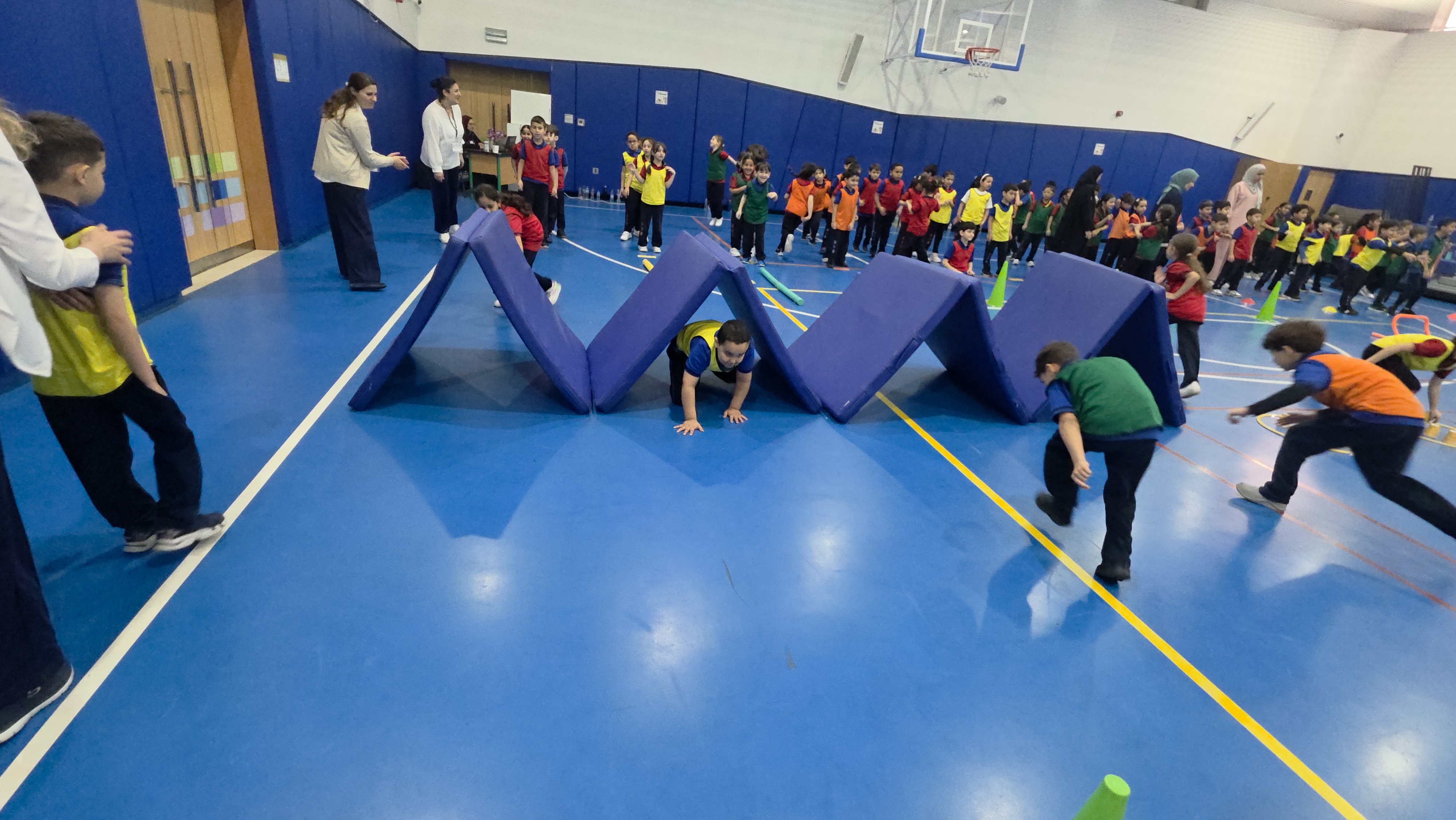 اليوم الرياضي للصف الأول 