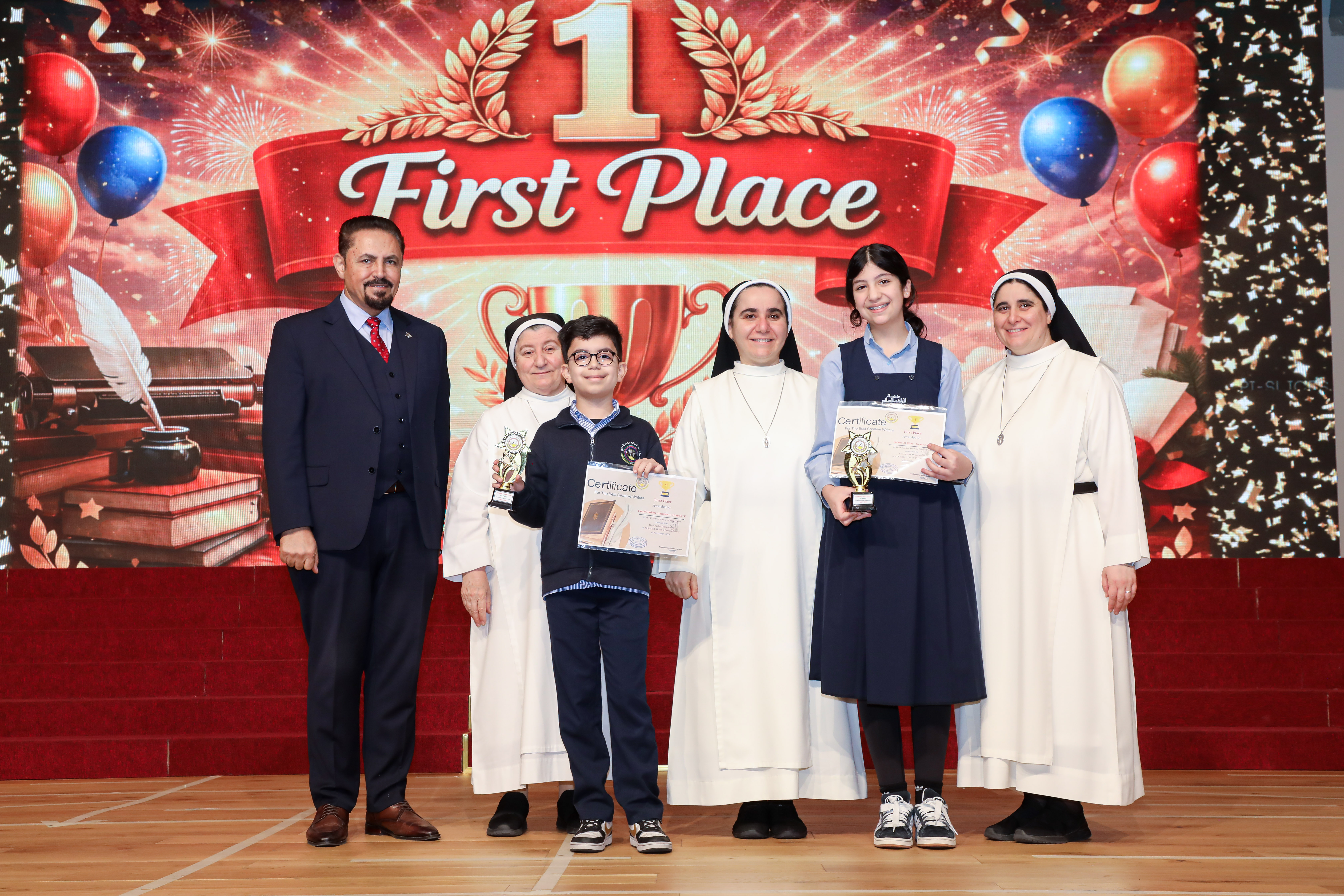 (12-Winners of the Creative Writing Competition - Grade(1