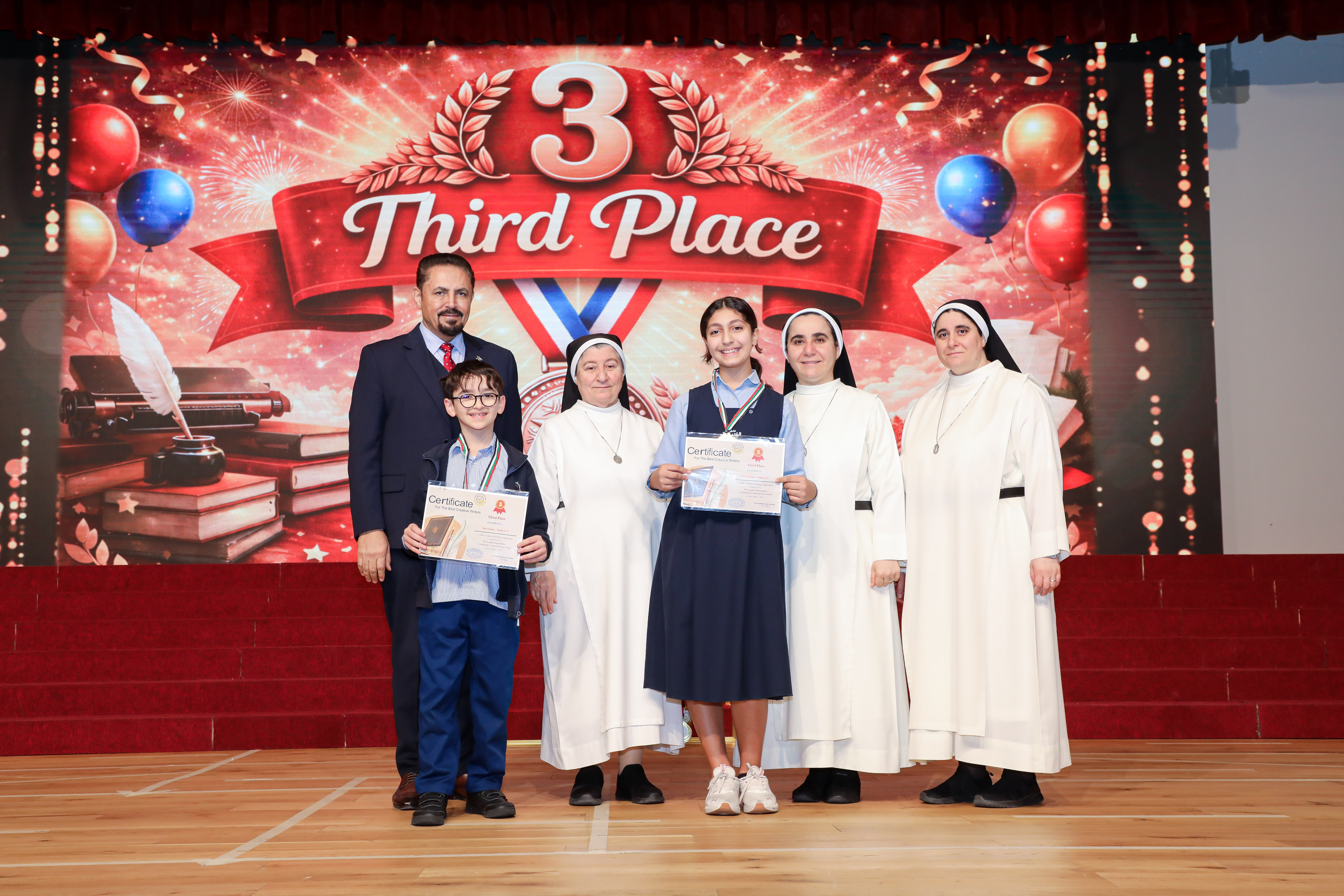 (12-Winners of the Creative Writing Competition - Grade(1