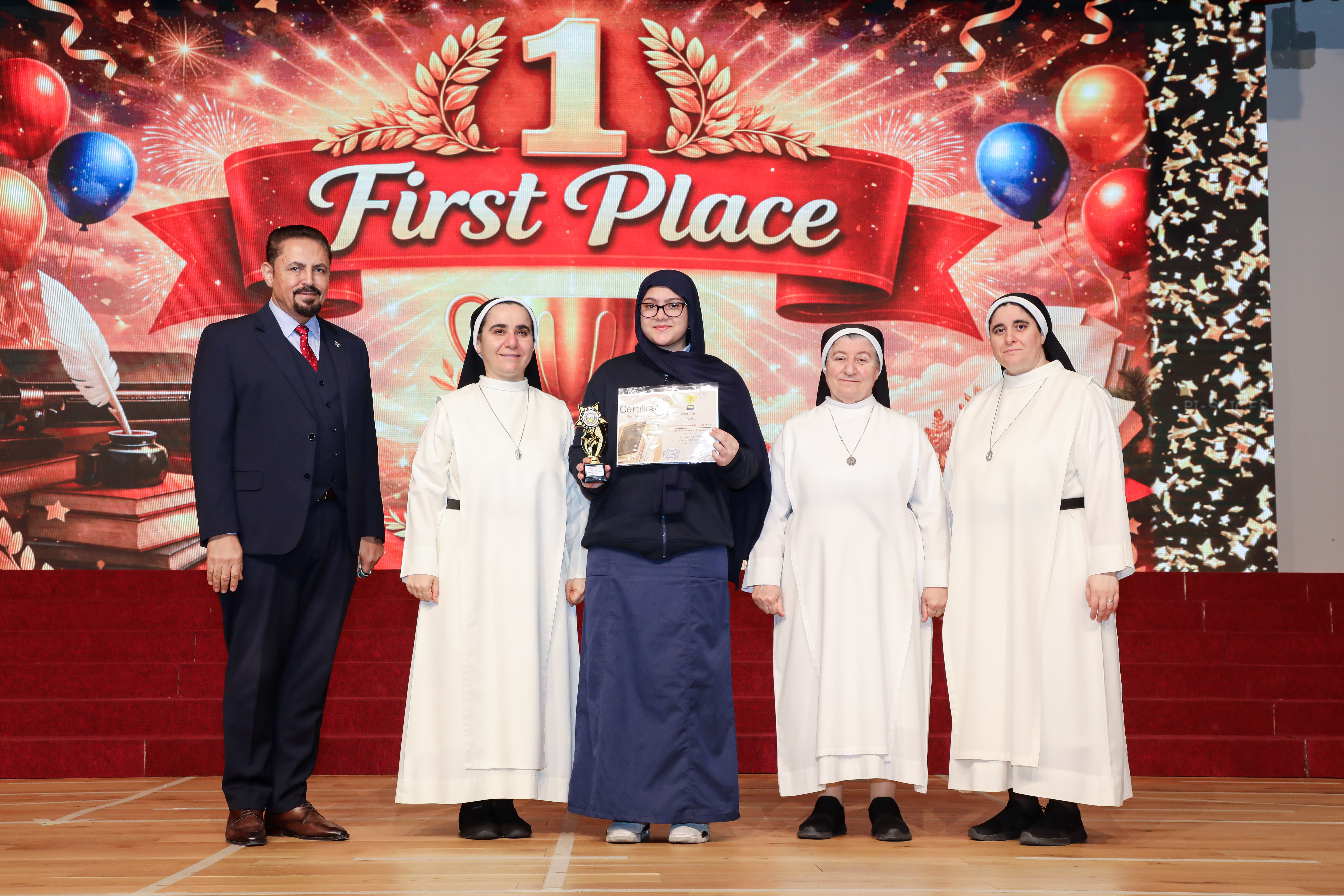 (12-Winners of the Creative Writing Competition - Grade(1