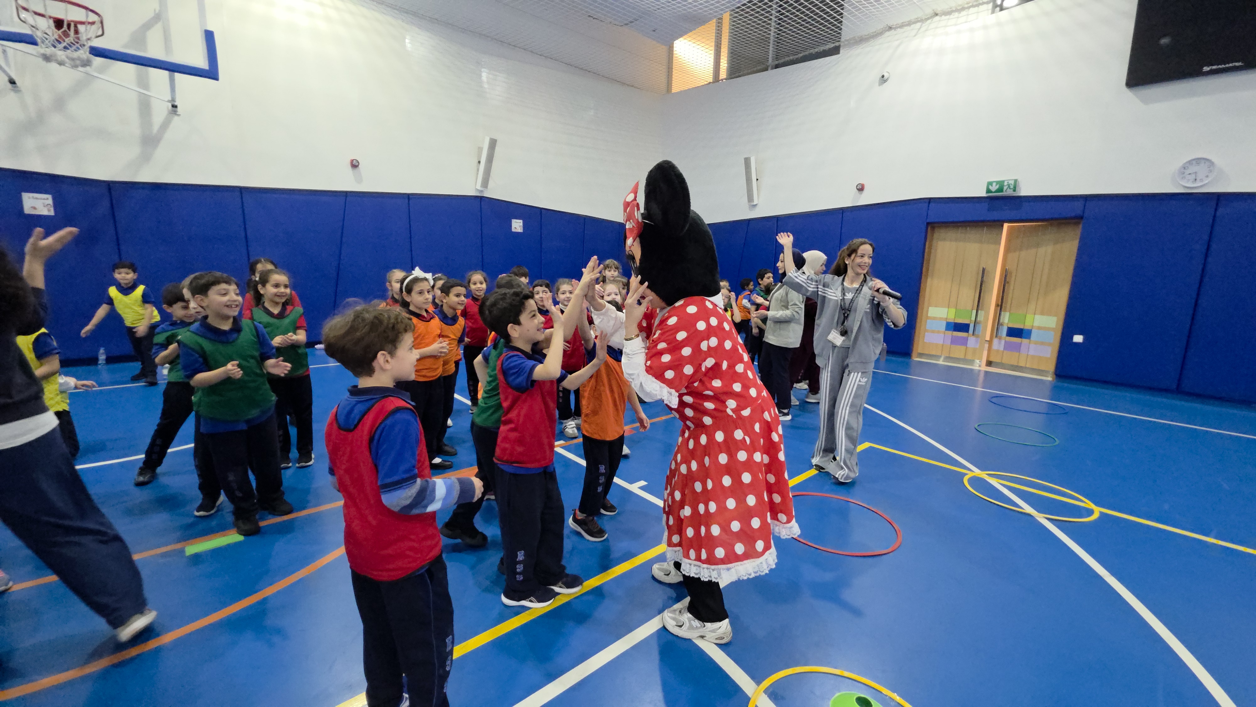 اليوم الرياضي للصف الأول 