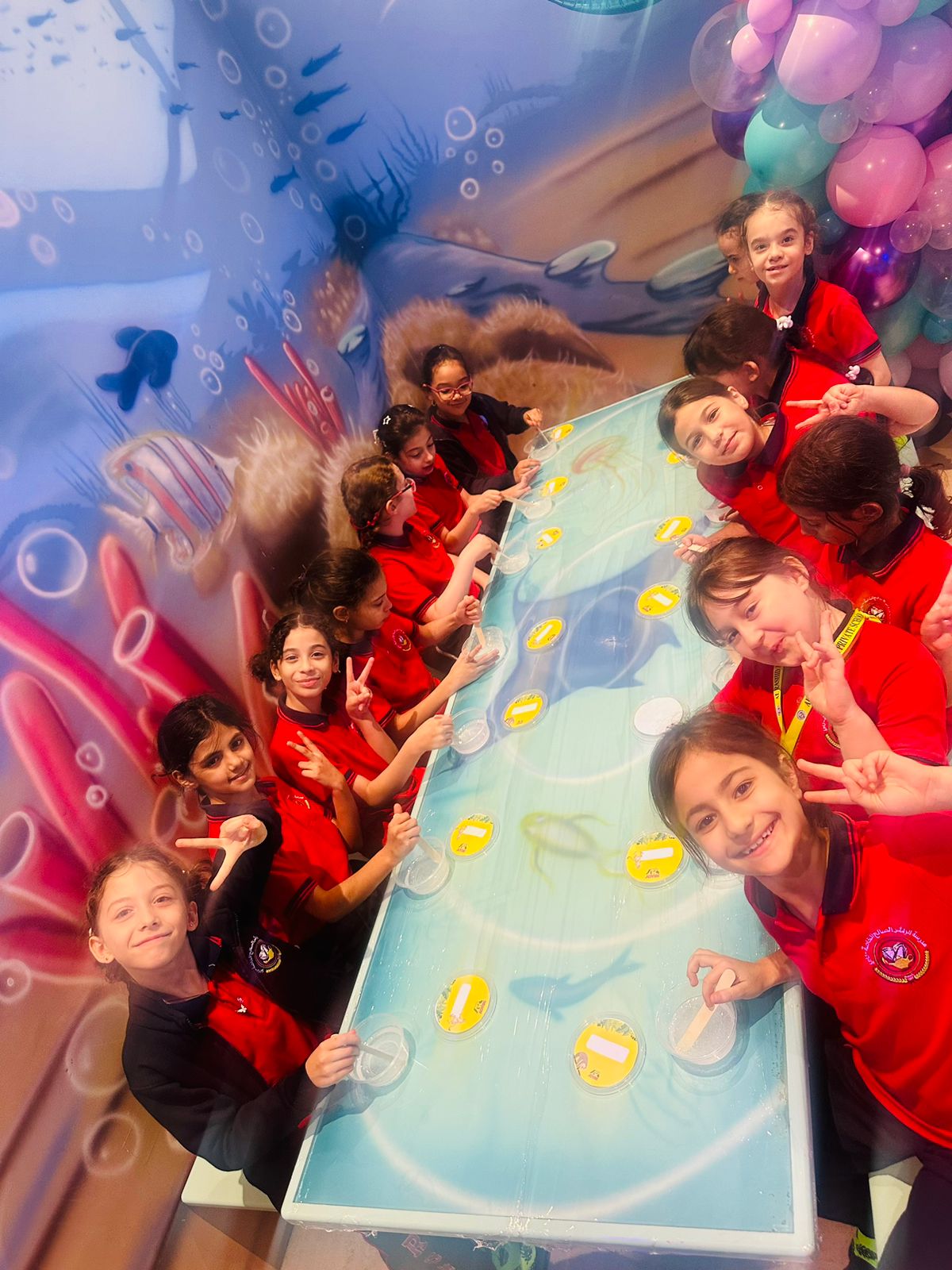 رحلة ترفيهية لطلبة الصف الثالث إلى Ready Set Go في دبي