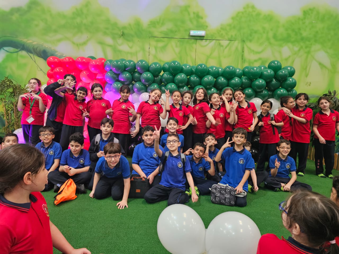 رحلة ترفيهية لطلبة الصف الثالث إلى Ready Set Go في دبي