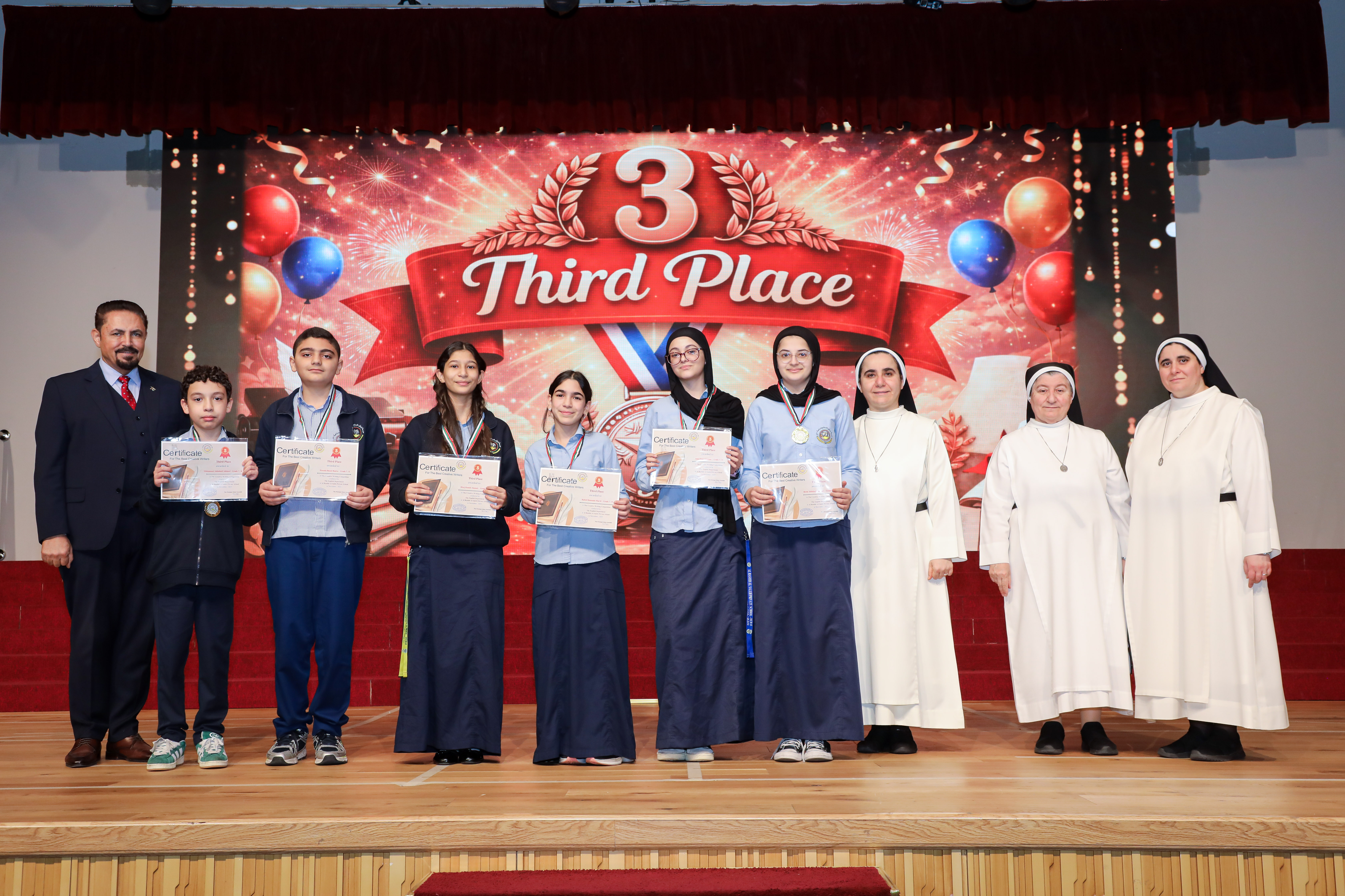 (12-Winners of the Creative Writing Competition - Grade(1