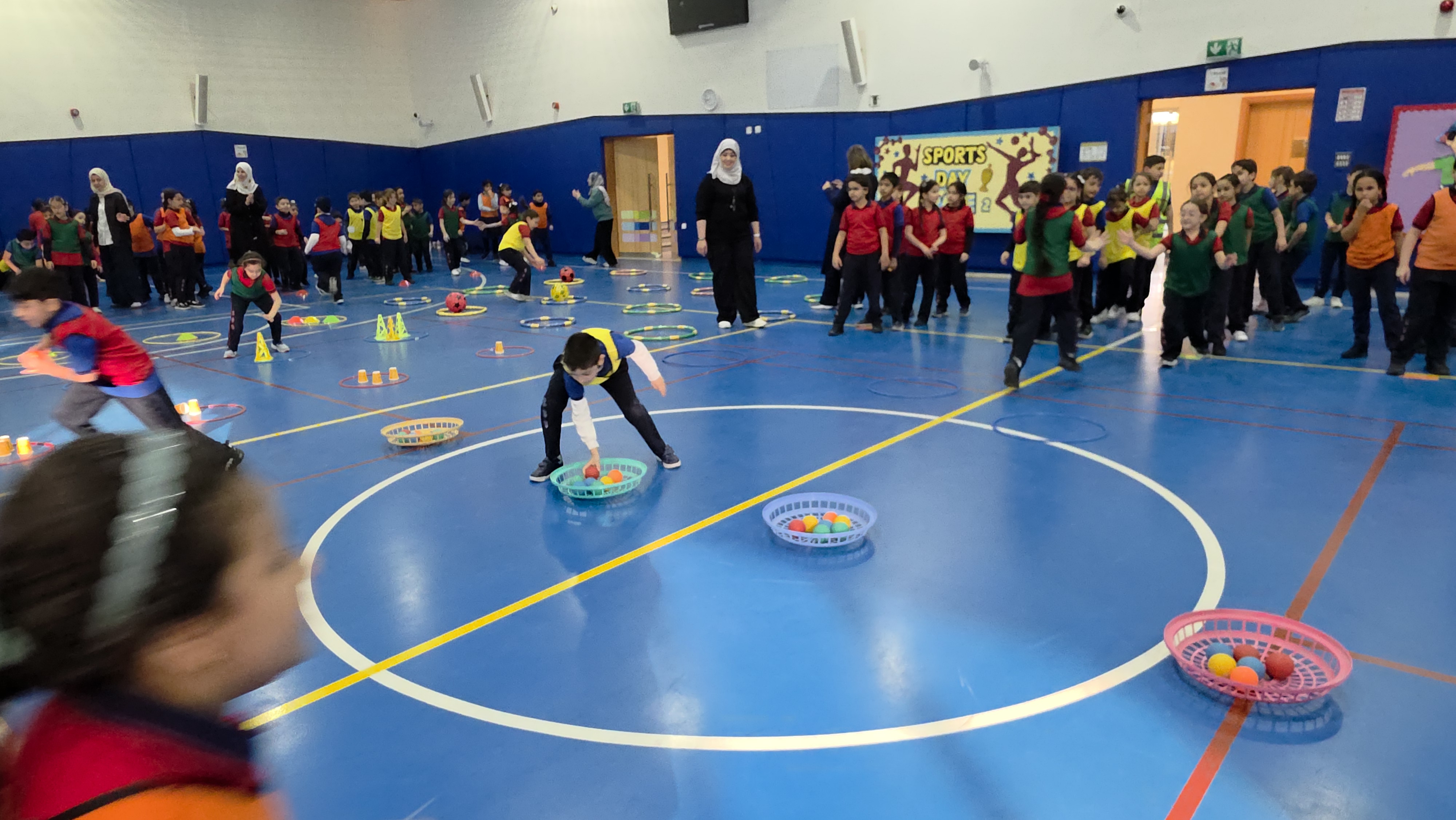 اليوم الرياضي للصف الثاني