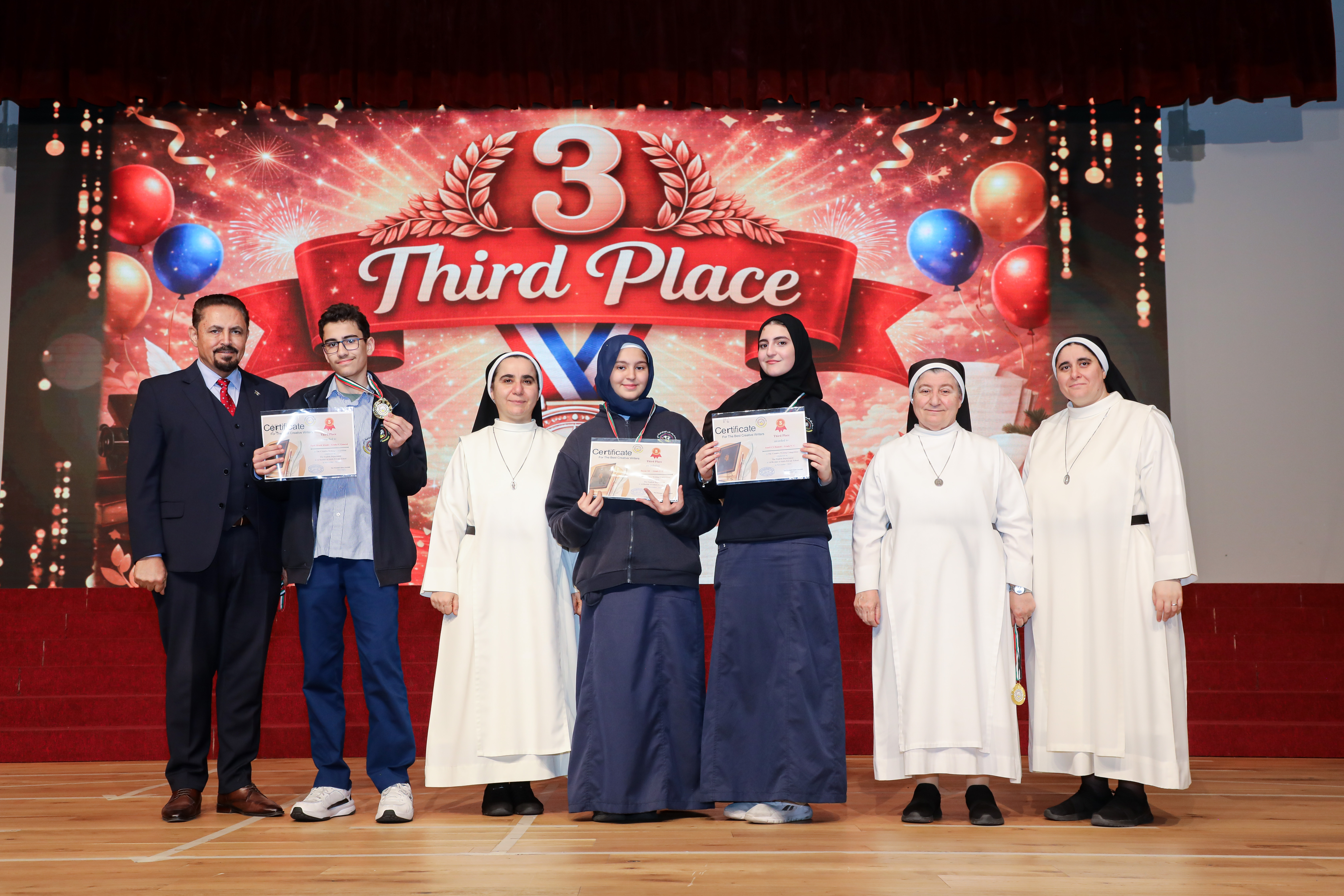 (12-Winners of the Creative Writing Competition - Grade(1