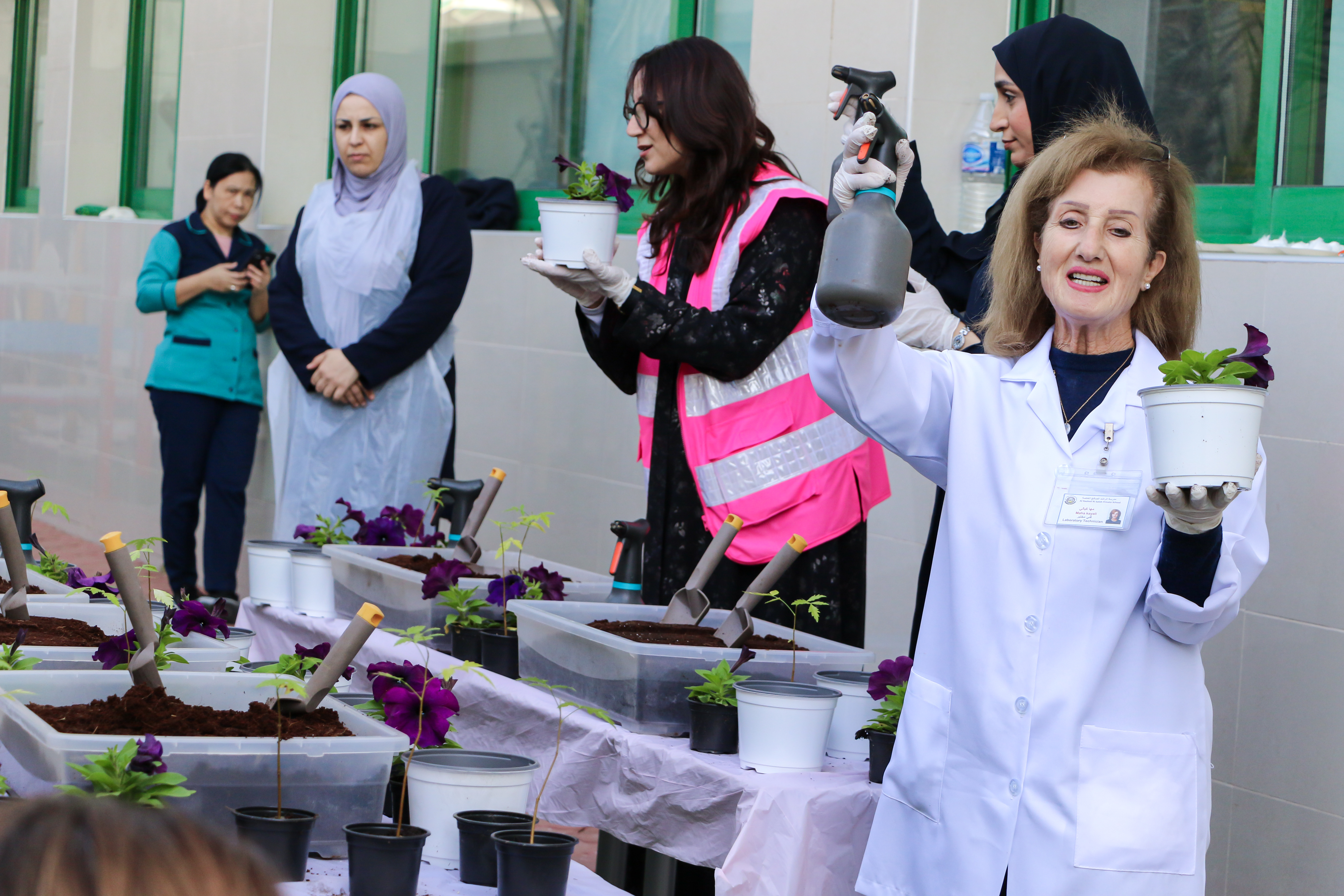 ورشة عمل زراعية ( ماذا ازرع في حديقتي ) بالتعاون مع بلدية دبي