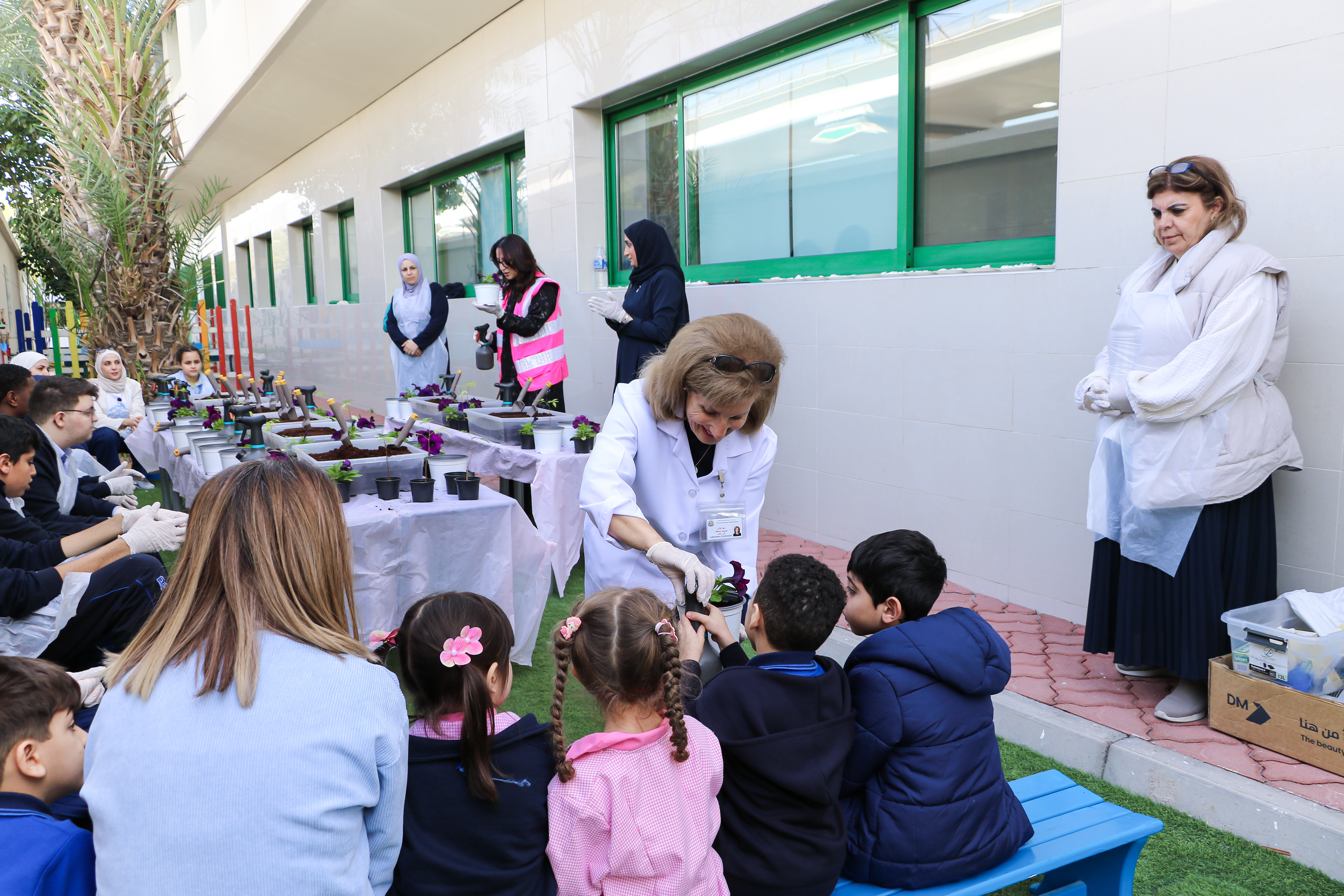 ورشة عمل زراعية ( ماذا ازرع في حديقتي ) بالتعاون مع بلدية دبي