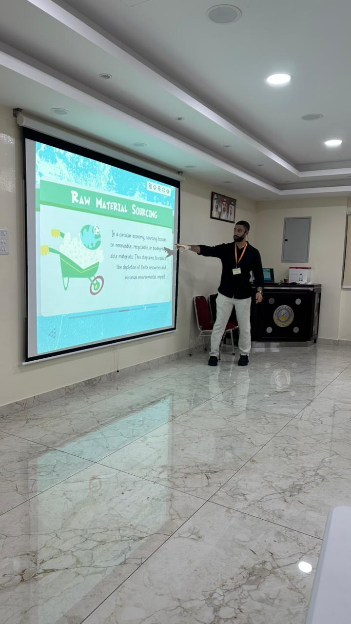 ورشة مميزة بعنوان “الاستدامة وريادة الأعمال الخضراء”